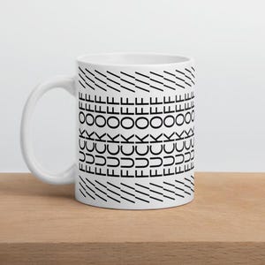 Taza con mensaje oculto y sarcástico: regalo divertido para la oficina, taza de café para compañeros de trabajo maleducados.