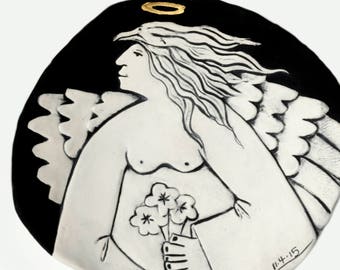 Ceramic Angel-Feeder