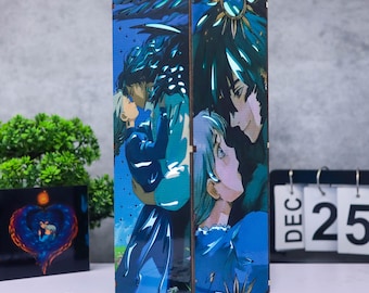 Lampa skrzyniowa Howl and Sophie, lampa z filmu Ruchomy zamek Howls, lampa skrzyniowa Spirited Away, lampa Studio Ghibli, prezent z filmu Mój sąsiad Totoro