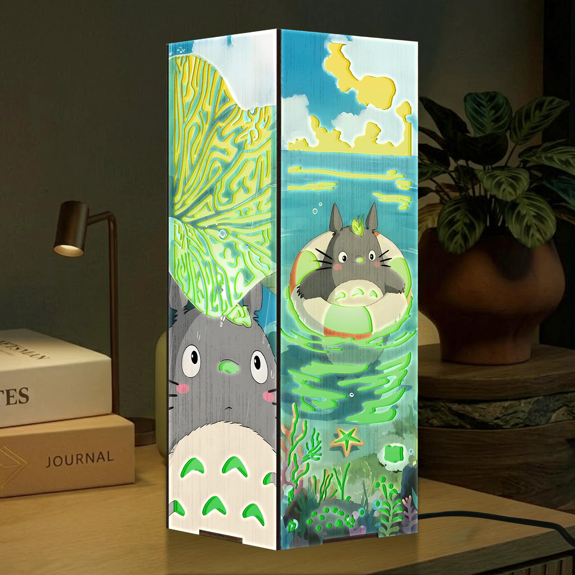 Totoro lamp - Etsy 日本
