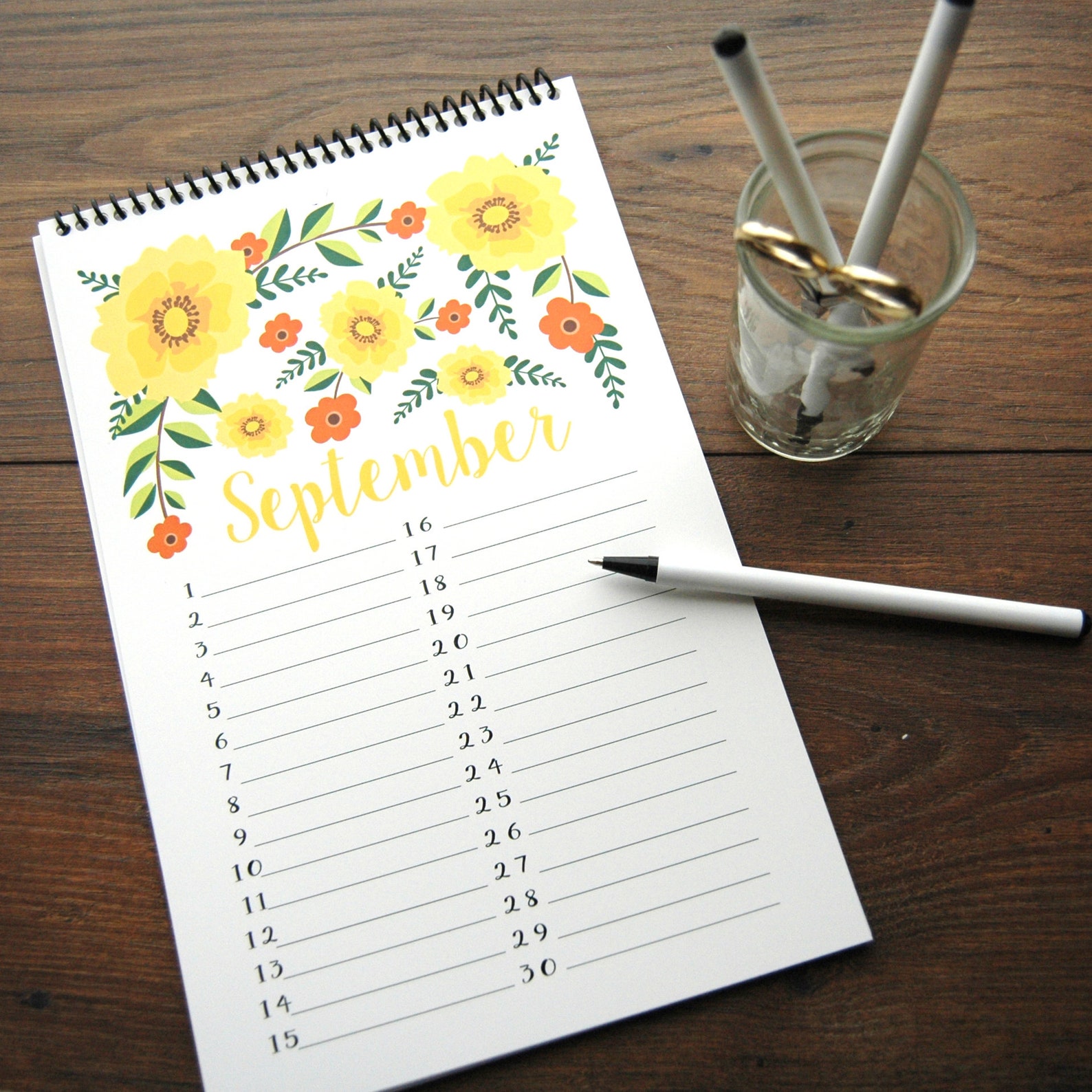 perpetual-calendar-birthday-calendar-etsy