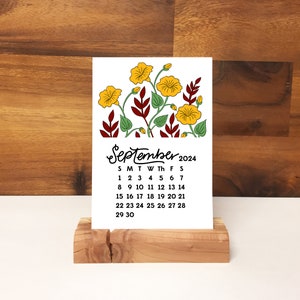 2024 Desk Calendar Floral image 6