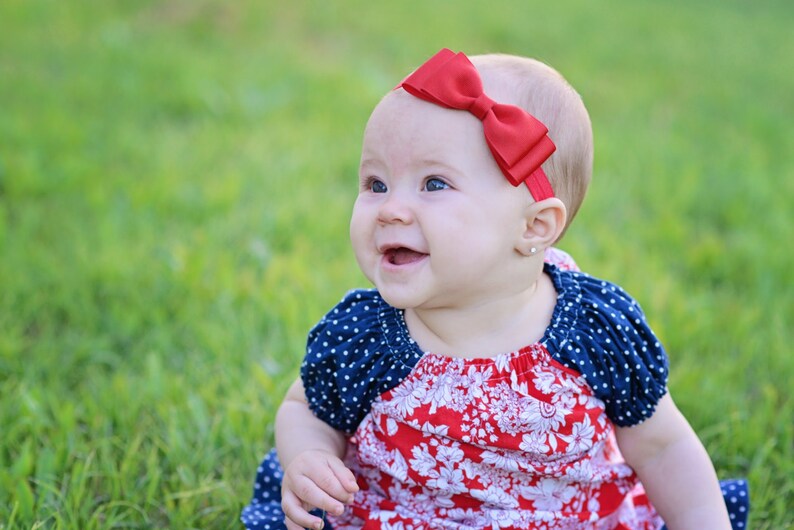 Light Pink Bow Headband Pink Bow Headband Pink Baby Headband Baby Hair Accessories Baby Girls Hair Accessories Pink Bow Newborn