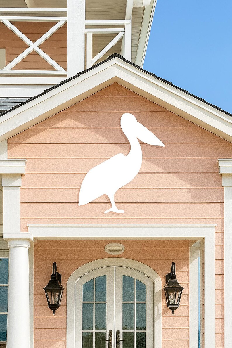 Outdoor PVC Sign for Garage or Gable,