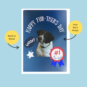 Mazzo di carte da gioco personalizzato, regalo per papà di animali domestici, regalo per la festa del papà, carte personalizzate per animali domestici, carte da gioco da poker per papà di animali domestici, regalo per papà di animali domestici