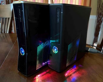 250-500GB HDD | RGH3 Xbox 360 Slim | RGB LEDs xLume | New Thermal Paste | Cleaned