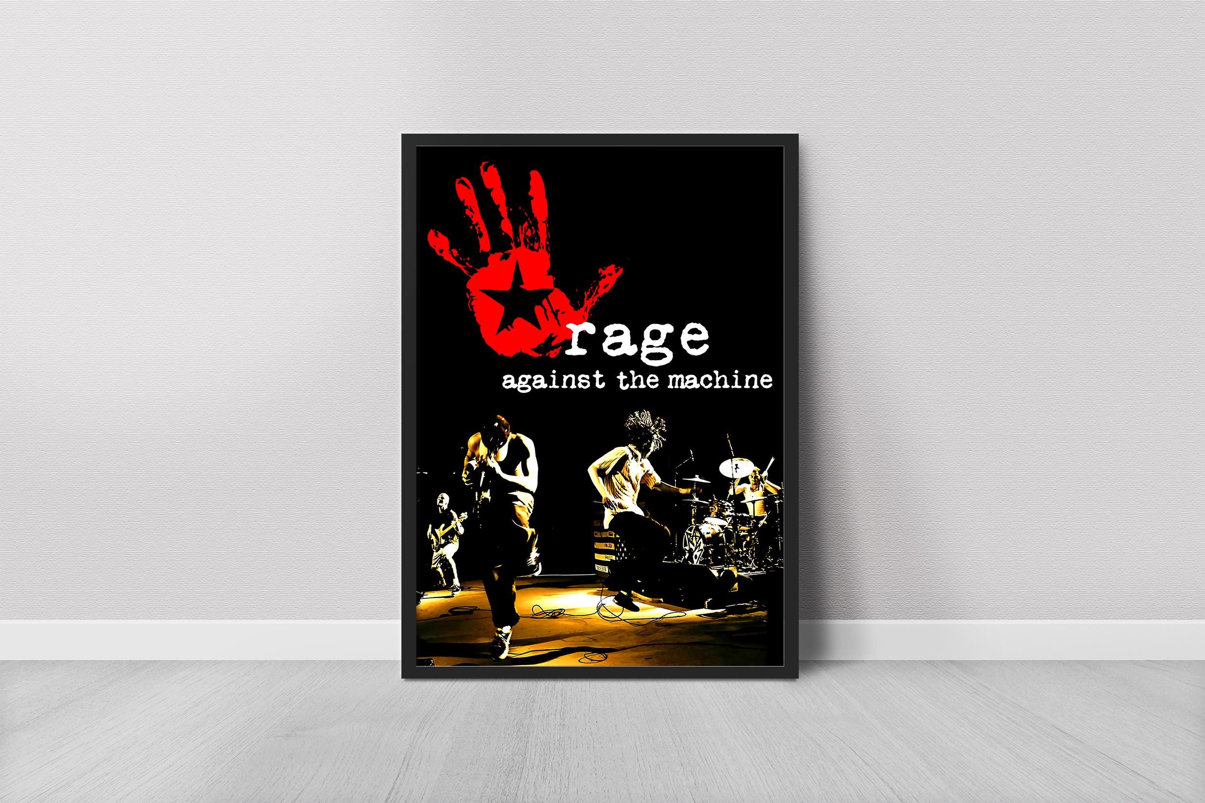 Rage against the machine poster - Etsy 日本