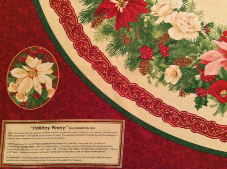 A South Seas Holiday Finery Mantel Cloth Or Christmas Etsy