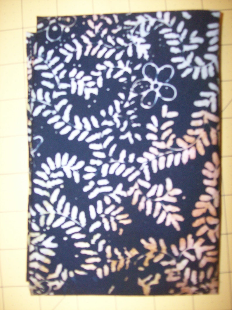 A Gorgeous Lot of 4 Batiks Fat Quarters One Yard Of Fabric Free US Shipping