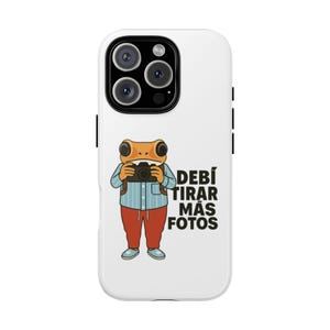 Debí Tirar Más Fotos Phone Case | Sapo Concho Bad Bunny DTMF Puerto Rico iPhone Case | Boricua Gift, Cute Phone Case, Conejo Malo Merch