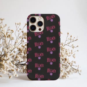 Bellaco Phone Case: Neon Pink & Purple Reggaeton Latina Style
