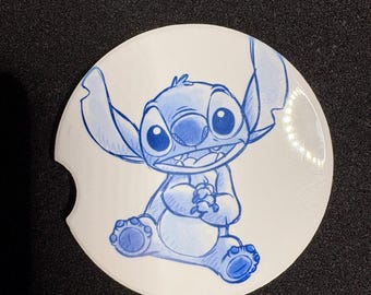 Stitch Car Coasters