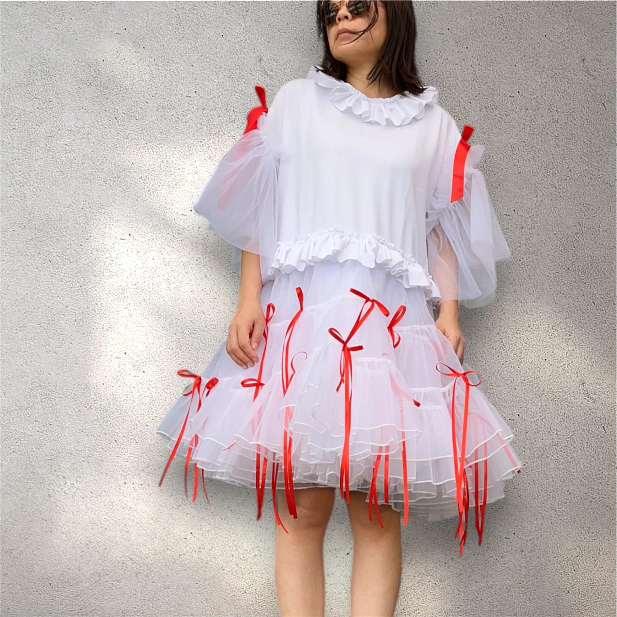 【RE;CIRCLE】 RE Mellow Pannier Skirt Women's Southern Clothing Boutique - Day + Moon - The Ruffle