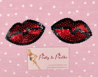 Leggi le mie labbra Burlesque Pasties