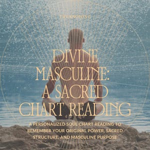 Lectura de la Carta Astral de la Astrología Masculina Divina / Carta Masculina Sagrada / Propósito, Protección, Sistema Nervioso y Camino del Alma (PDF), Hombres Despiertos
