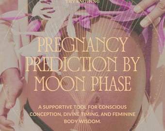 Astrology Fertility Reading: Lunar Conception Prediction (Personalized PDF Report)