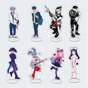10cm Alien Stage Acrylic Standee, Double-sided Acrylic Stand, Ivan, Luka, Sua, Hyuna, Till, Mizi, Gift for friend, Birthday Gift, Anime Gift