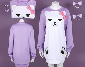 Mira Demon Hunters Hoodie & Headband Cosplay – 2025 K‑Pop Movie Outfit for Women Adults