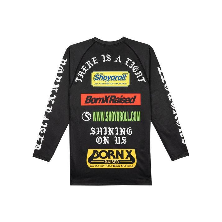 BORN X RAISED Rashguard MMA Training Outfit: Rashguard and Fight