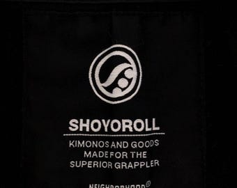 Neighborhood X Shoyoroll Black Jiu Jitsu Gi: Tiger Kimono Uniform