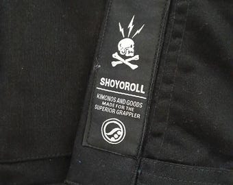 Neighborhood X Shoyoroll Black Jiu Jitsu Gi: Tiger Kimono Uniform