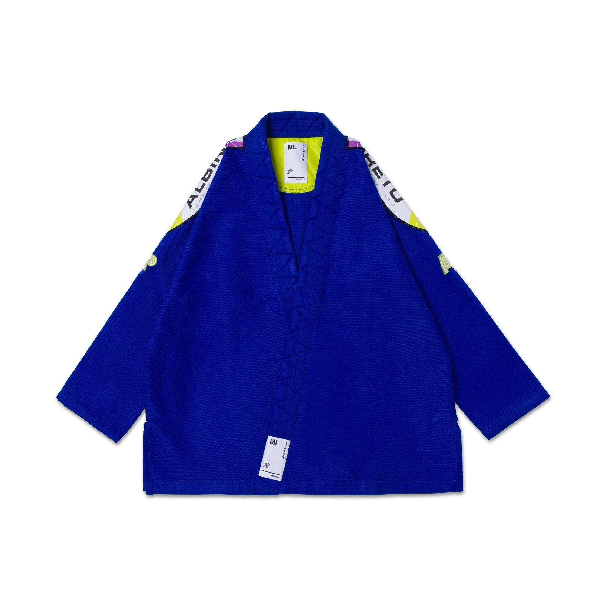 Albino and Preto PGL Comp BJJ Gi: Brazilian Jiu-jitsu Kimono for