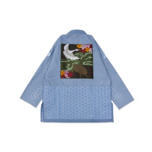 Albino and Preto A&P x DCDT BJJ Gi: グレーのブラジリアン柔術着