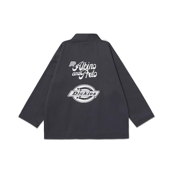 A&P X Dickies Charcoal BJJ Gi: Brazilian Jiu Jitsu Kimono - 450GSM