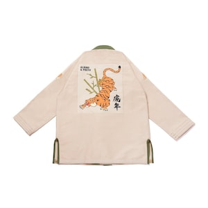 Neighborhood X Shoyoroll Black Jiu Jitsu Gi: Tiger Kimono Uniform