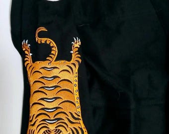 Neighborhood X Shoyoroll Black Jiu Jitsu Gi: Tiger Kimono Uniform