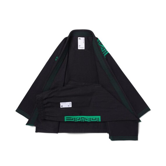 A&P STP BJJ Gi Kimonos - Black and White Brazilian Jiu-Jitsu Kimono