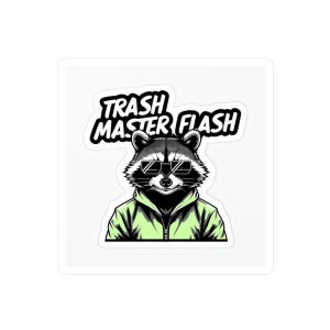 Sticker, Shirt, Waschbär, lustige Tiere, Hip Hop, Rap, Musik