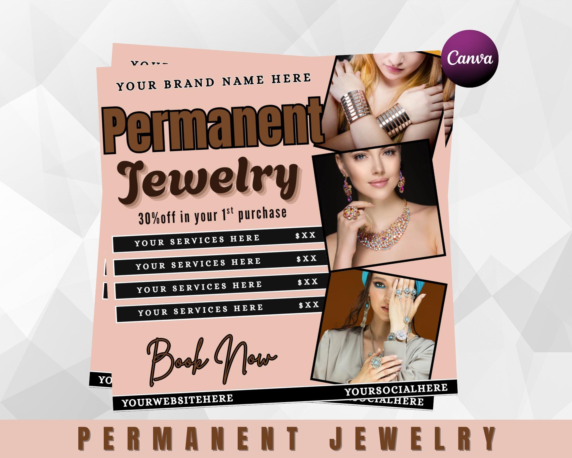 Jewelry Business Flyer Canada
