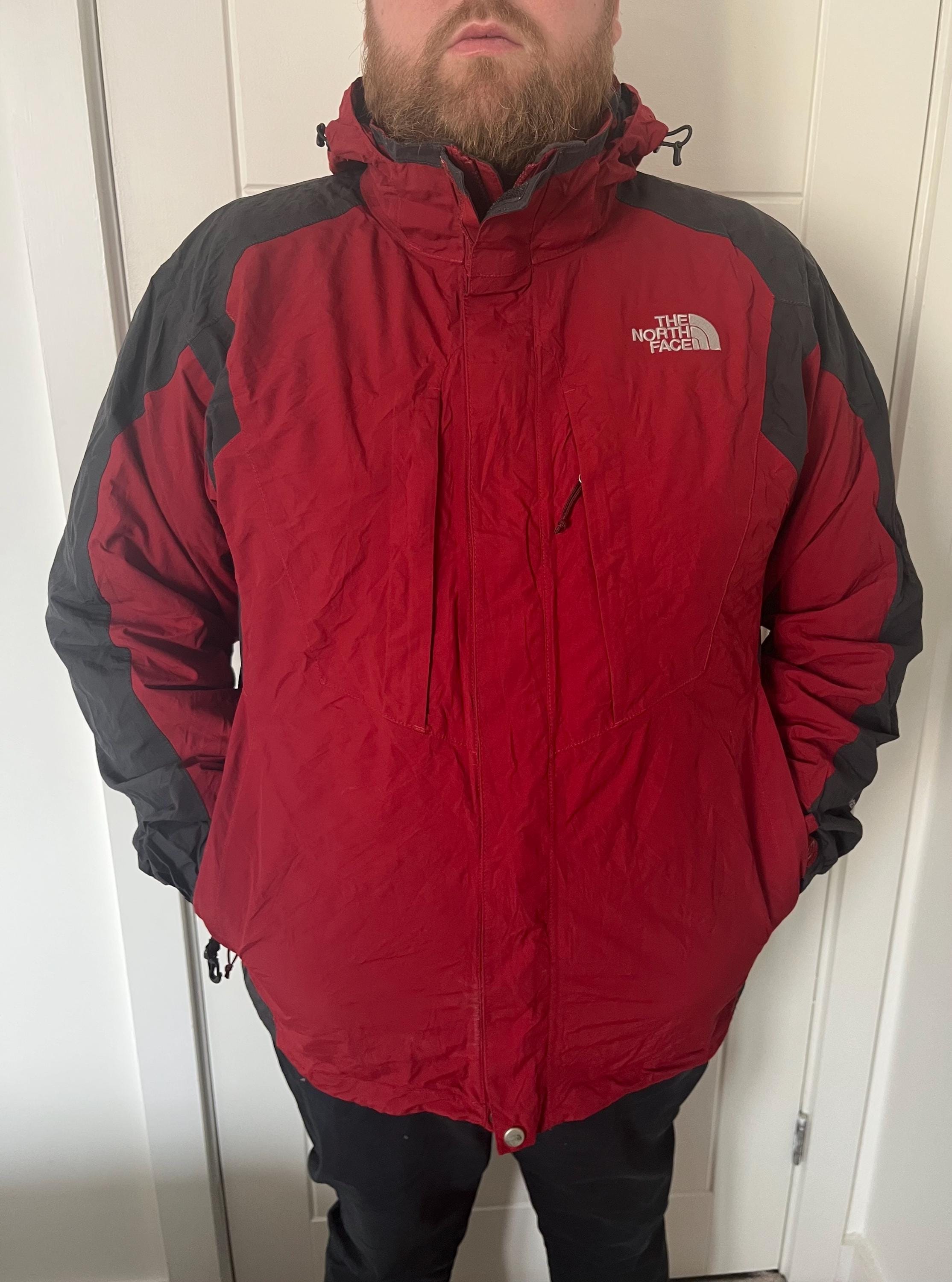 New THE NORTH FACE Down Jacket HyVent Red