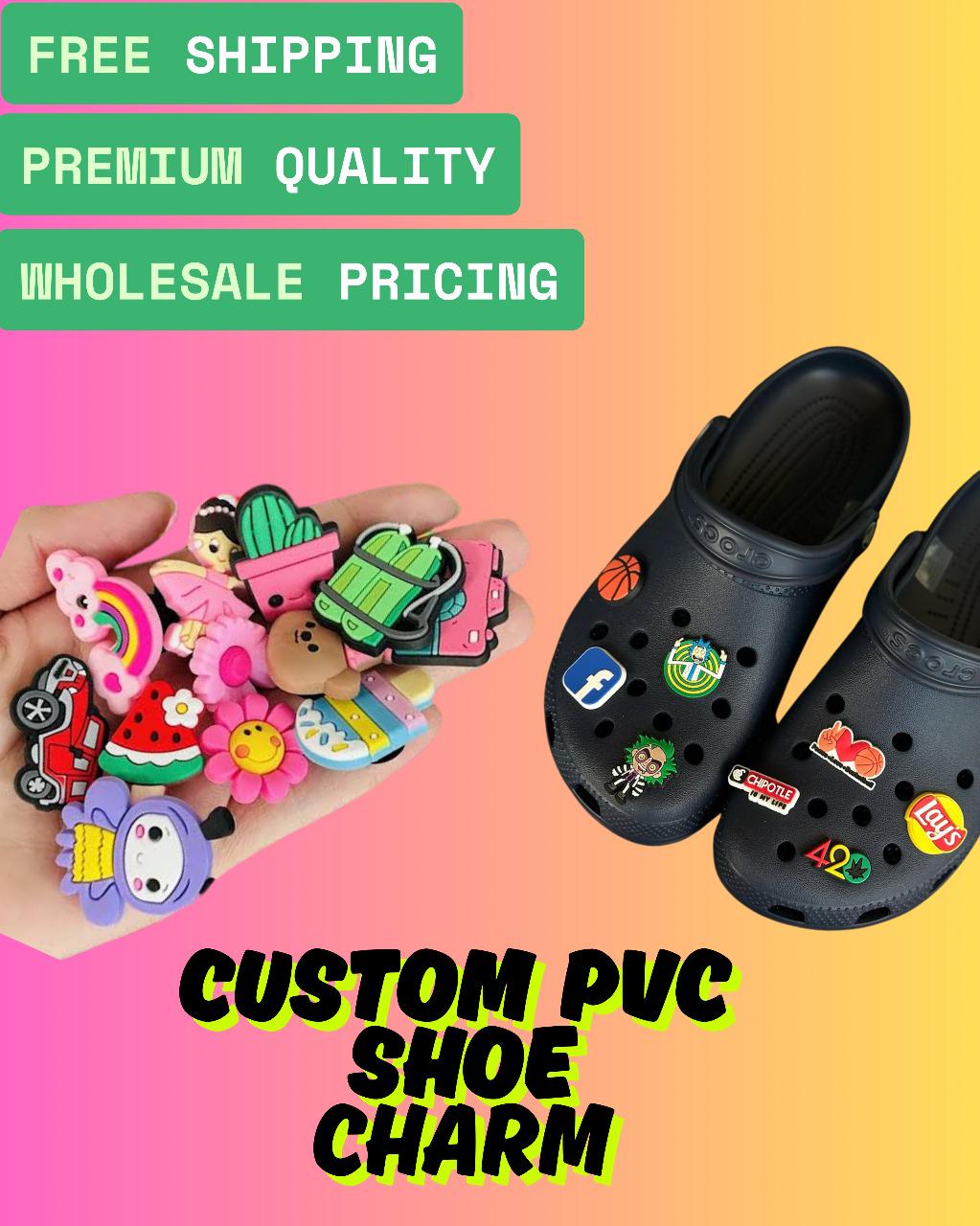 Crocs Jibbitz Bulk Order Crocs Shoe Charms 30-500PCS Jibz