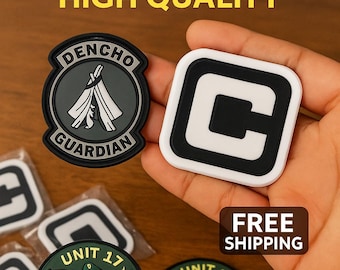 Custom PVC Patch: 3D Soft Rubber Patch with Logo