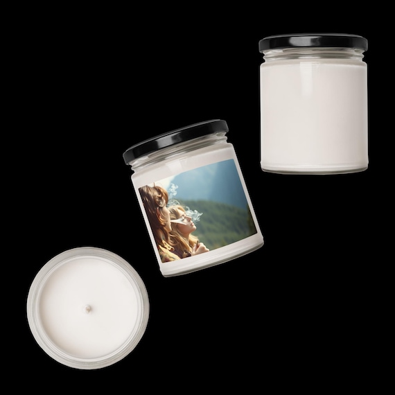 Smoke Break in the Pines" – Soy Candle with Boho Forest Vibes