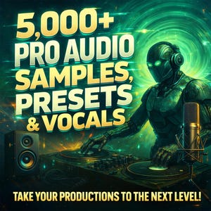 Kit de herramientas definitivo para productores de techno melódico | Más de 5000 muestras de audio profesional, preajustes y voces