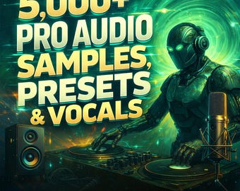 Ultimate Melodic Techno Producer Toolkit | 5,000+ Pro Audio Samples, Presets & Vocals