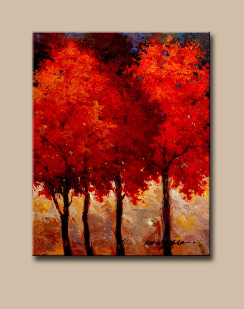 24in X 30in Hand Embellished Giclee Print on Canvas Etsy