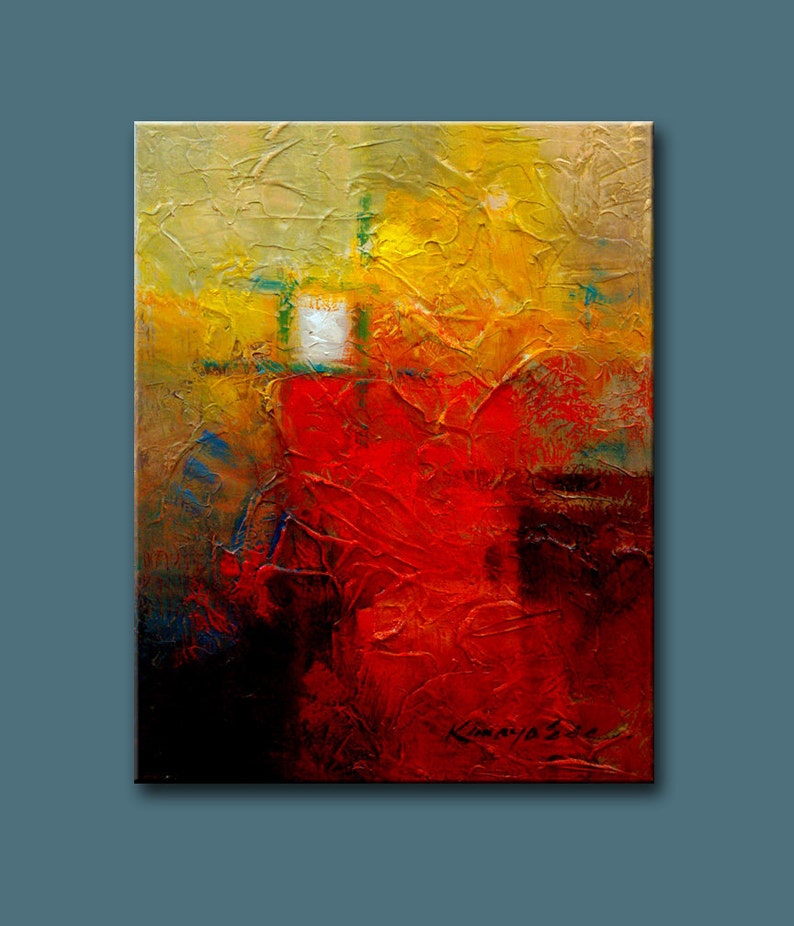 16in X 20in Hand Embellished Giclee Print on Canvas Etsy