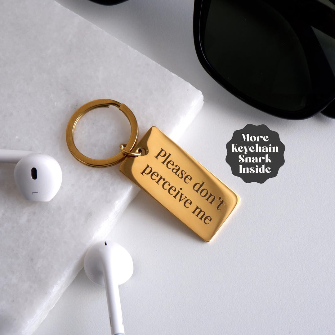 Funny Introvert Gift β Sarcastic Keychain, Antisocial Humor Gift ...