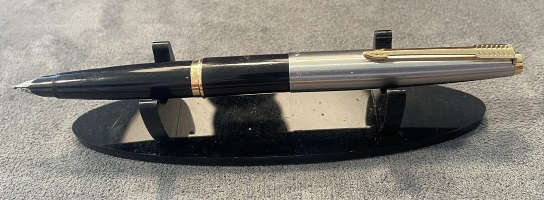 Vintage Original Parker 45 Fountain Pen in Original Box W/cartridge ...