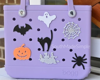 3D Printed Halloween Bogg Bag Buttons, Bogg Bag Charms, Bogg Bag Accessories, Bogg Bag Bits, Fall Bogg Bag Accessories, Pumpkin Bogg Bag