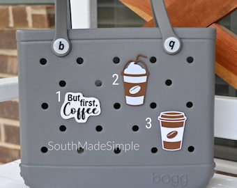 Coffee Bogg Bag Buttons, Bogg Bag Bits, Bogg Bag Charms, Bogg Bag Accessories, Bogg Bag Gifts, Iced Coffee Bogg Button, Coffee Bogg Charm