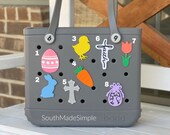Easter Spring Bogg Bag Charms, Bogg Bag Buttons, Bogg Bag Accessories, Bogg Bag Bits, Simply Southern Bag Charms, 3D Printed Bogg Bag Charms