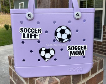 Soccer Bogg Bag Charms, Sports Bogg Bag Charms, Bogg Bag Accessories, Bogg Bag Jibitz, Custom Bogg Bag Charms, Soccer Charms, Bogg Bags