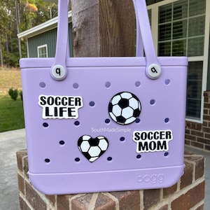 Soccer Bogg Bag Charms, Sports Bogg Bag Charms, Bogg Bag Accessories, Bogg Bag Jibitz, Custom Bogg Bag Charms, Soccer Charms, Bogg Bags