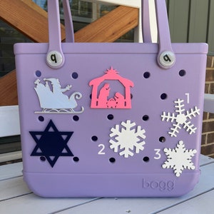 Christmas Bogg Bag Buttons, Bogg Bag Accessories, Bogg Bag Charms, Christmas Bogg Bag Charms, Bogg Bag Gifts