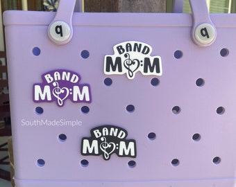 Band Mom Bogg Bag Button, Bogg Bag Charm, Bogg Bag Accessories, Band Bogg Bag, Custom Bogg Bag Charms, Bogg Bag Jibitz